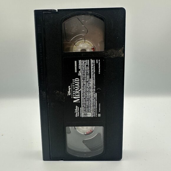 Disneys The Little Mermaid VHS Tape 1989 Black Diamond Edition Pre-Owned - Picture 1 of 2